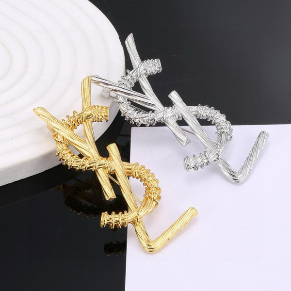'Wired' Brooch Pin
