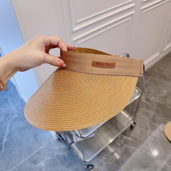 ‘Miu Miu 2 Straw Beach Hat’